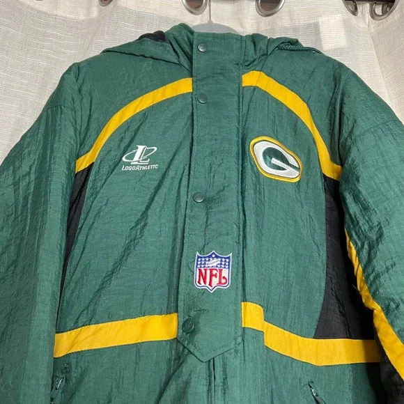 90s Vintage NFL Pro Line Logo Athletic Greenbay Packers Jacket